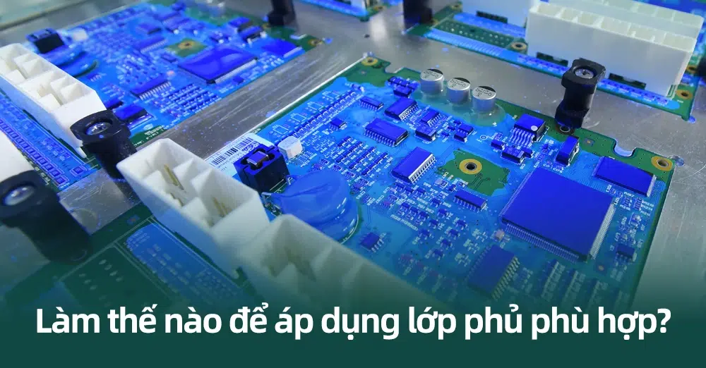 Làm thế nào để áp dụng lớp phủ phù hợp