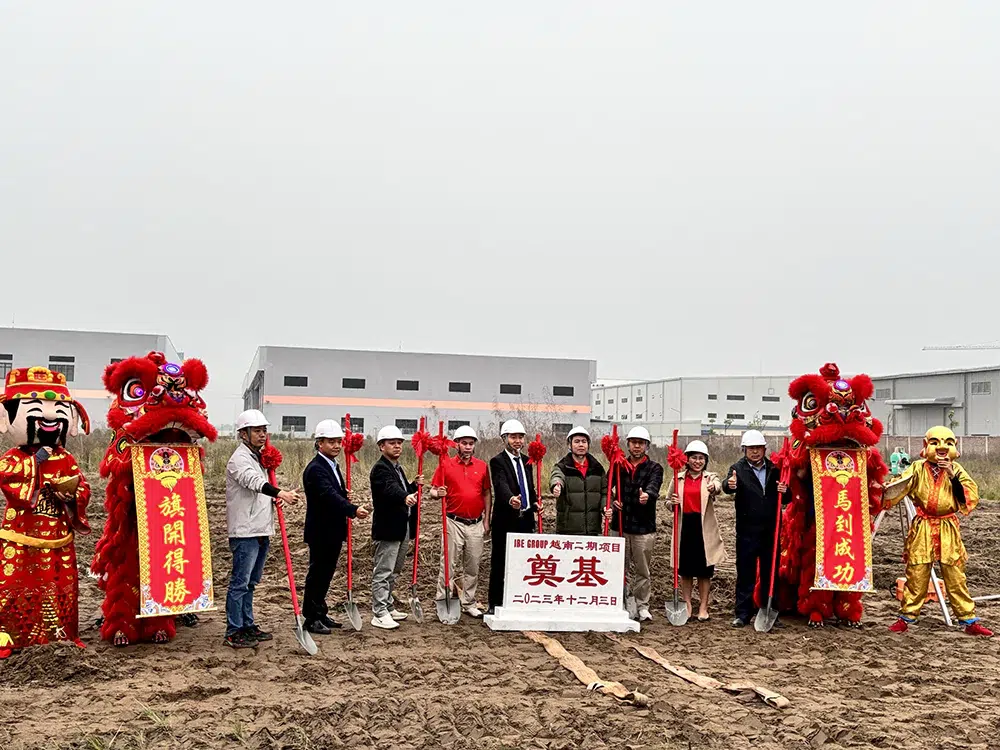 Groundbreaking ceremony for IBe Vietnam II Phase factory