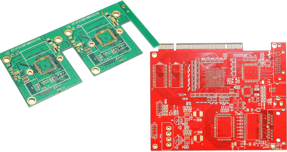 difference between single and double layer PCB